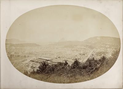 Vista da região central da cidade, a partir do Morro do Livramento.