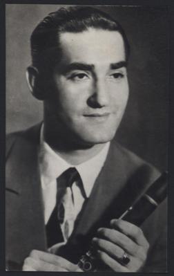 Severino Araújo com o clarinete