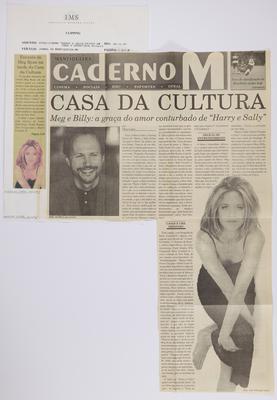 Encanto de Meg Ryan na tarde da Casa da Cultura