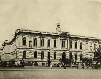 Fachada parcial da Escola Normal