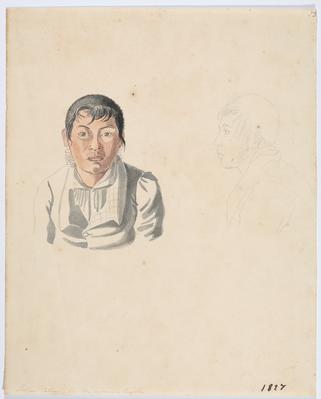 Indígena Cabexi [Nambikwara], desde sua infância vivendo em Cuiabá