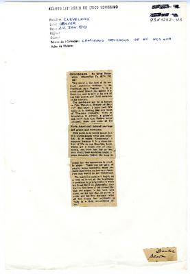 Crossroads by Erico Verissimo