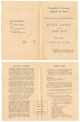 Festival Carioca de música popular Brasileña - Elizeth Cardoso y el Zimbo-Trio