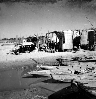 Acampamento de romeiros