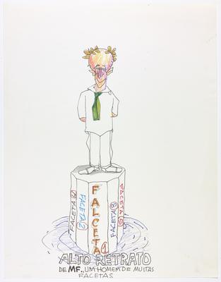 Alto retrato de MF., um homem de muitas facetas