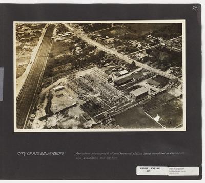 Nova Estação Terminal Cascadura, subestação e garagem em processo de conclusão