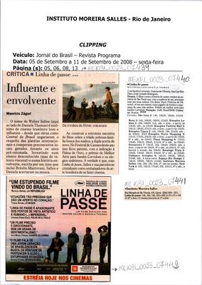 CRÍTICA - Linha de passe.
Influente e envolvente.