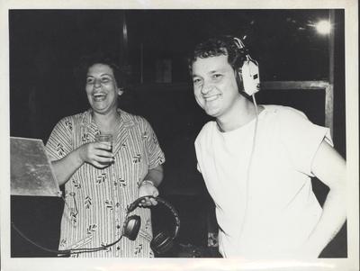 Nana Caymmi e Ricardo Vilas em estúdio