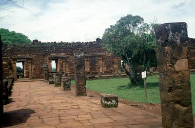 Ruínas da missão jesuítica San Ignacio Miní