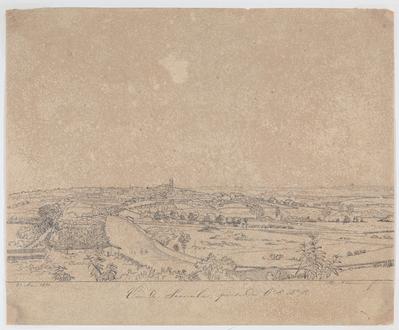 Vue de Sorocába, prise de l'E.N.E.