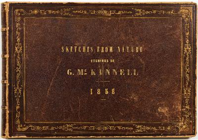 Sketches from nature. Etchings de G. McKinnell. 1858 (Álbum)
