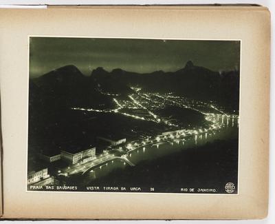 Praia da Saudade, vista tomada da Urca