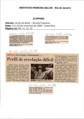 Perfil de revelação difícil.