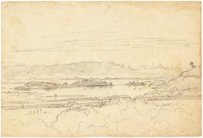 (Vista da serra dos Órgãos)