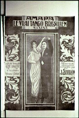 Arlette Dorgère e Duque (capa de partitura)