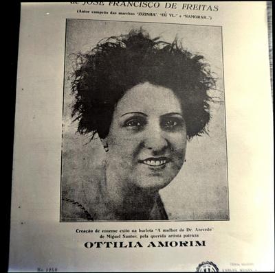 Ottilia Amorim (capa de partitura)
