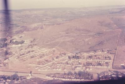 Vista aérea de localidade na região do nordeste brasileiro
