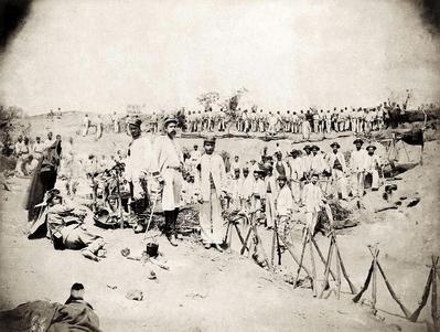 5º Corpo de Polícia da Bahia na trincheira