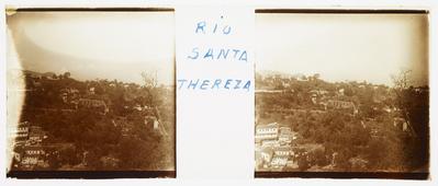 Vista de Santa Teresa; a partir da Rua Joaquim Murtinho