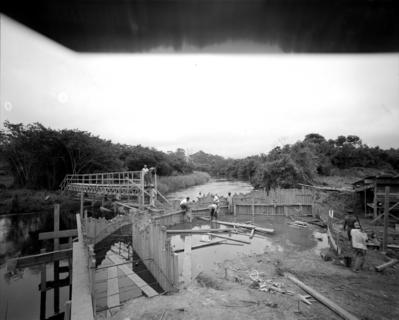 Construção da Siderúrgica Aços Anhanguera S. A.