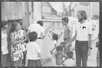 Filmagens de "Iracema: uma transa amazônica", com direção de Jorge Bodanzky e Orlando Senna