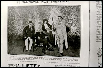 Teatro de revista (reprodução de periódico)