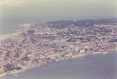 Vista aérea da cidade