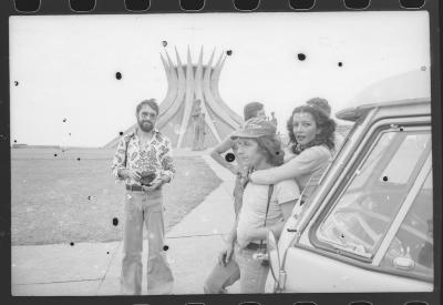 Wolf Gauer, Conceição Senna e Orlando Senna