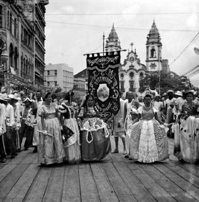 Desfile da troça carnavalesca Destemidos de Campo Grande