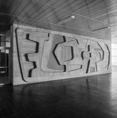 Painel de Burle Marx no Centro Cívico de Santo André