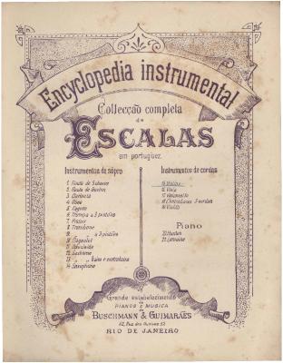 Enciclopédia instrumental - Coleção completa de escalas - Violino