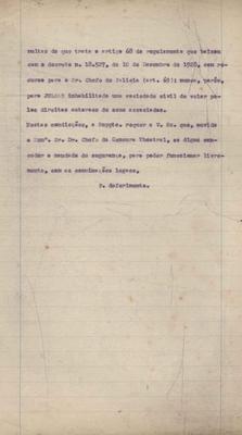 Solicitação encaminhada à justiça acerca da reativação da Sociedade Brasileira de Compositores e Editores Musicais (SBCEM)