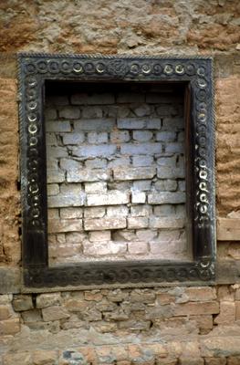 Casa do sítio Morrinhos - janela entaipada