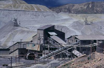 Série Bolívia - Mina de estanho Siglo XX