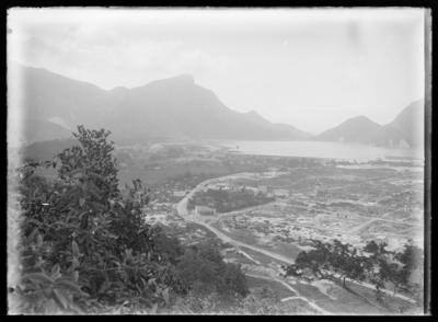 Leblon e Lagoa Rodrigo de Freitas vistos da Estrada do Vidigal