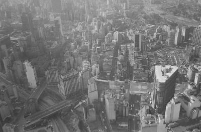 Sobrevoo em São Paulo, com Lena Coelho dos Santos