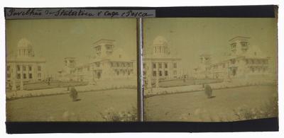 Exposição Internacional do Centenário da Independência de 1922 - Pavilhões da Estatística e da Caça e Pesca