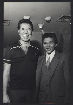 Silvio Santos e Carlos Santos