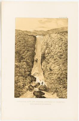 (Cachoeira do rio que se chama Ribeirão do Palmital, perto de Sabará na Província das Minas [Gerais])