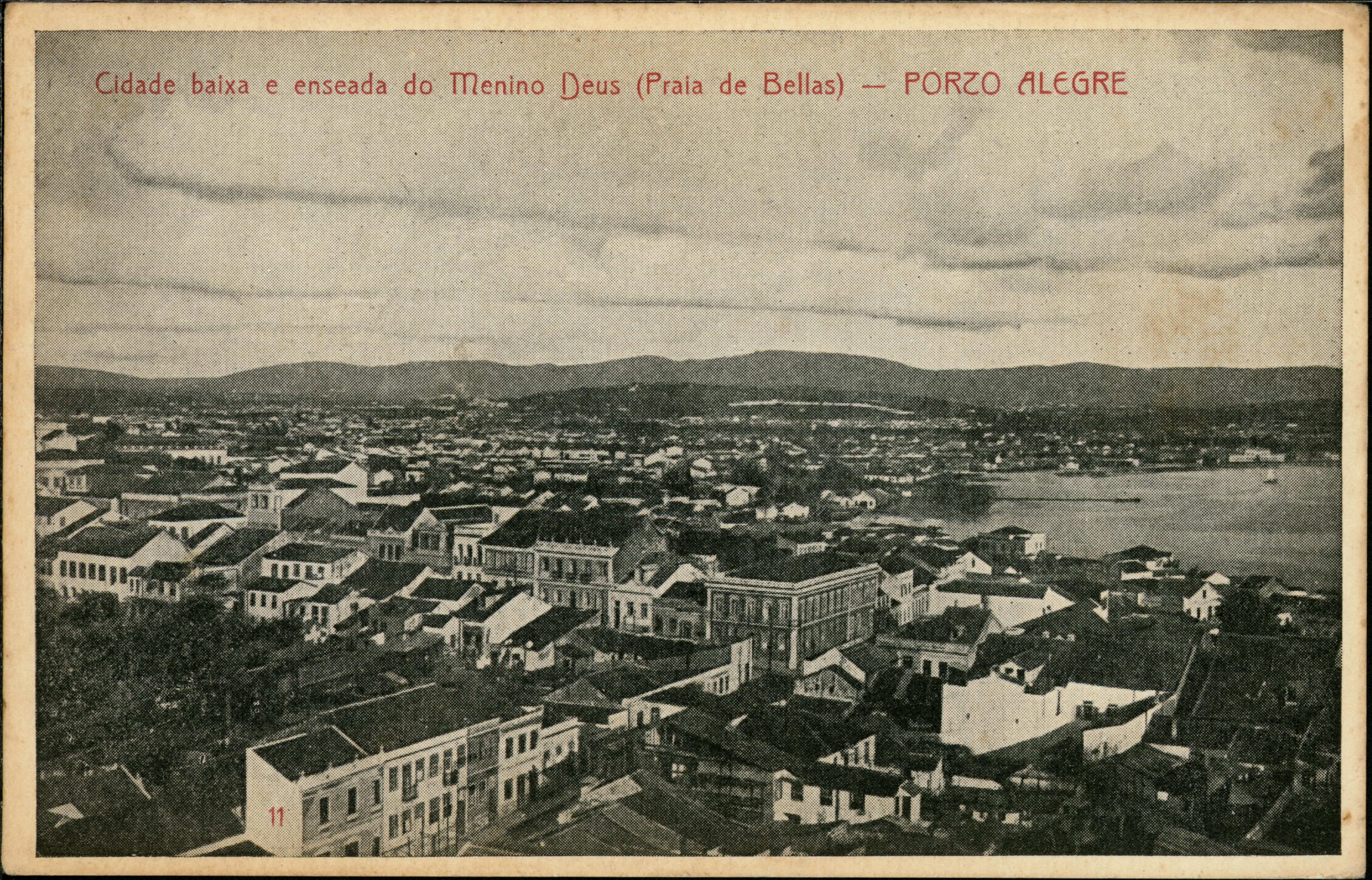 Cidade Baixa e enseada do Menino Deus