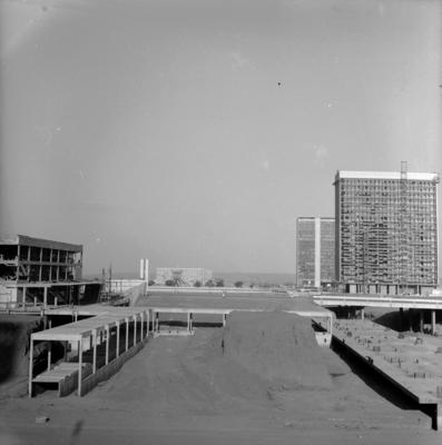 Construção da Esplanada dos Ministérios