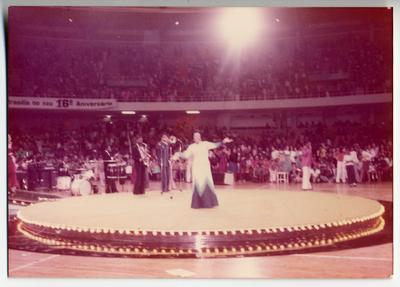 Elizeth Cardoso no palco