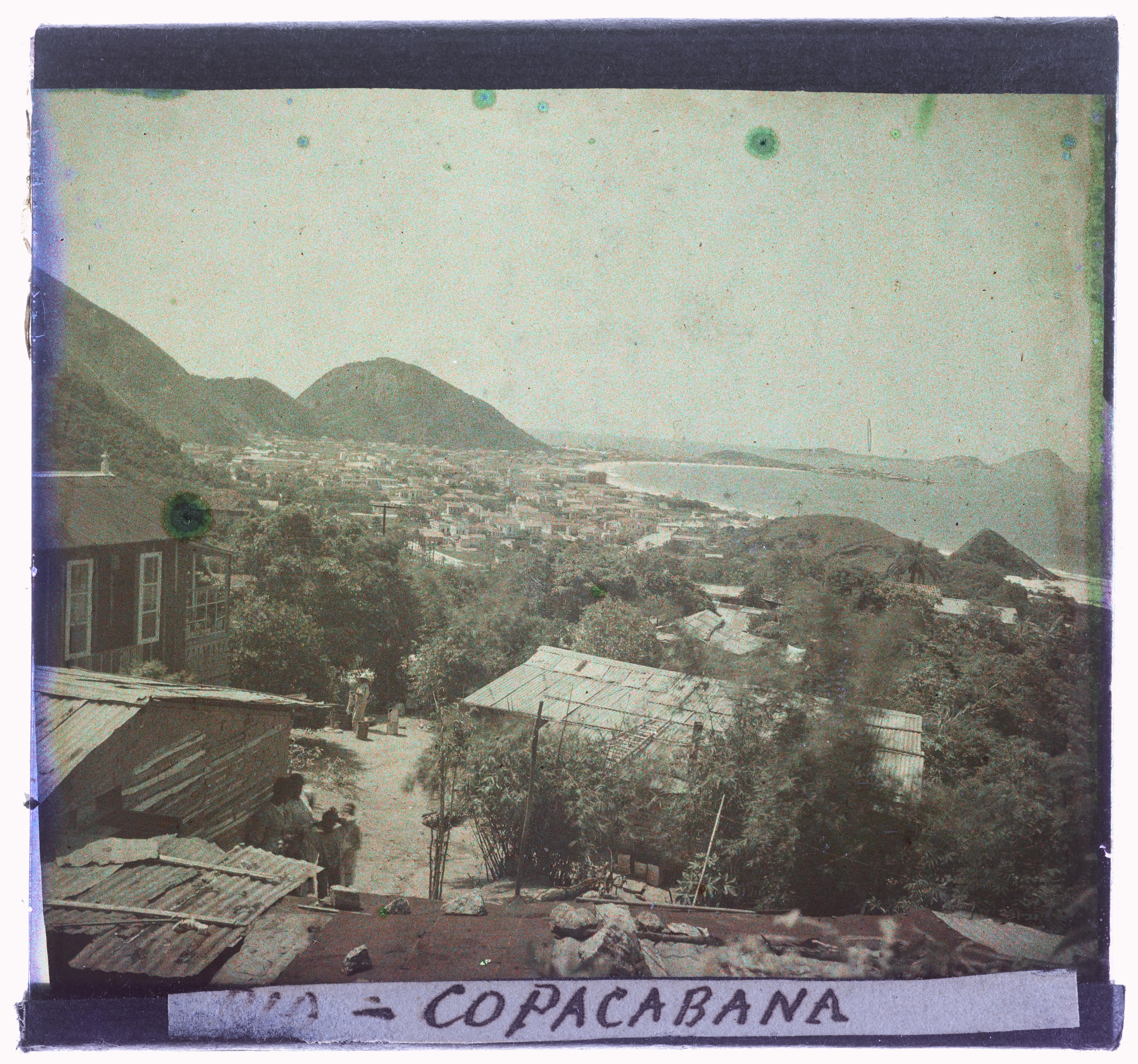Copacabana vista da Ladeira da Babilônia