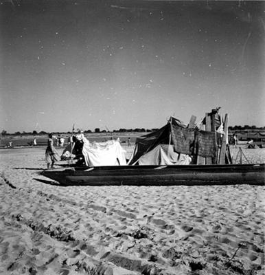 Acampamento de romeiros