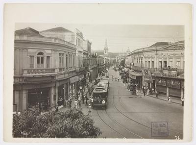 Rua da Imperatriz, atual Avenida Passos, na altura da avenida Marechal Floriano