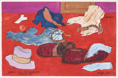 Estudo para retrato de homem nu