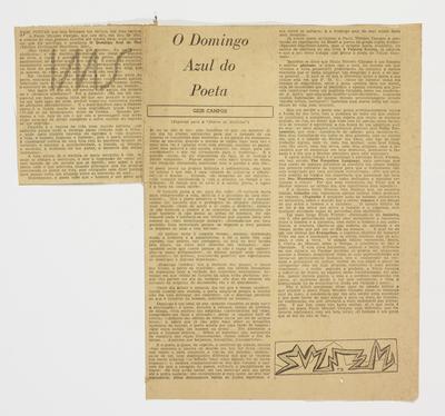O domingo azul do poeta