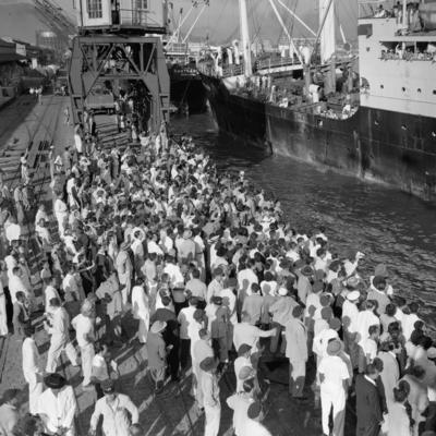 Desembarque no Porto do Rio de Janeiro