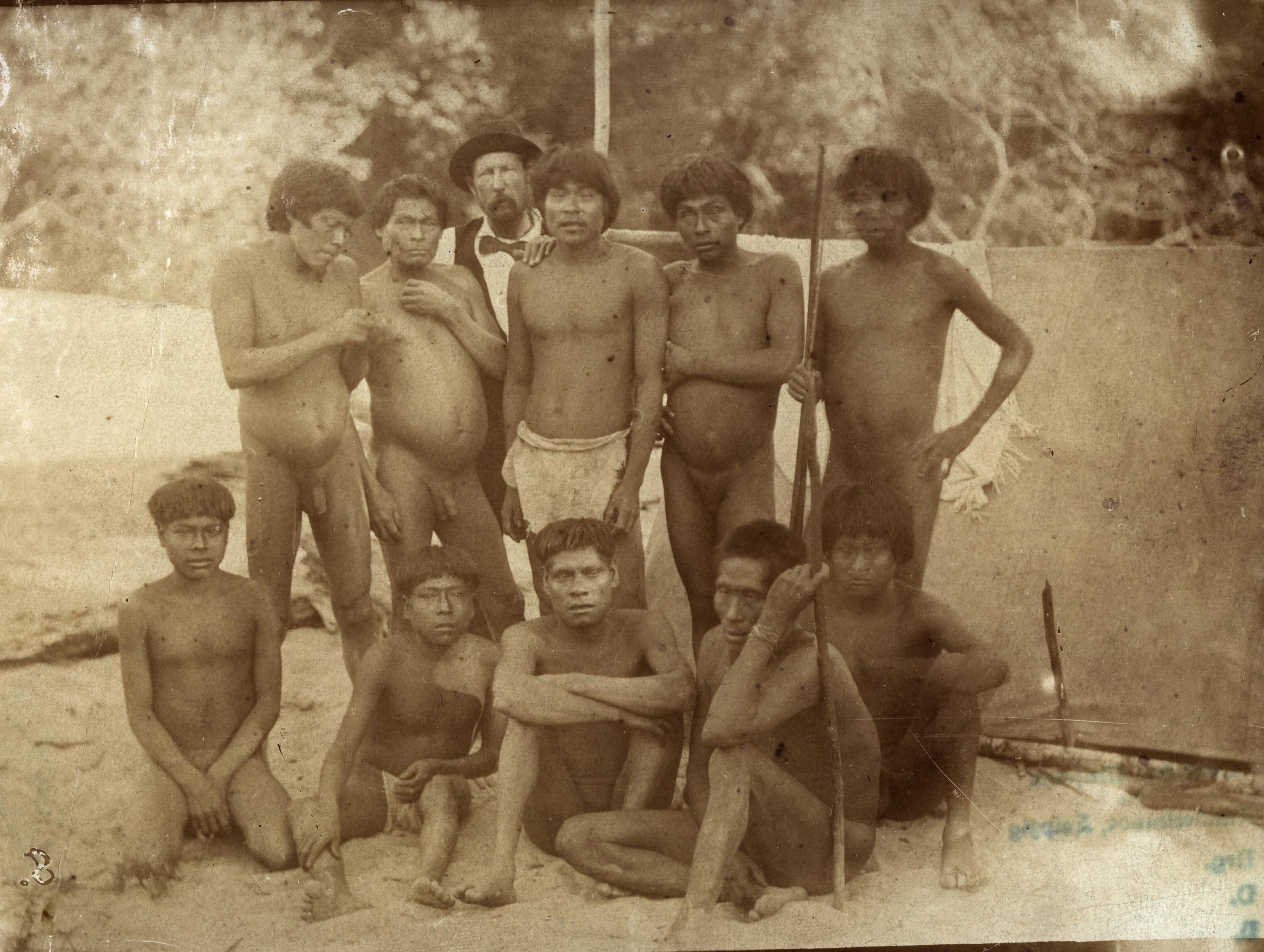 Indígena provavelmente do povo Krenak denominado genericamente Botocudo