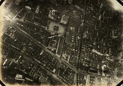 Vista aérea do Largo de São Francisco de Paula